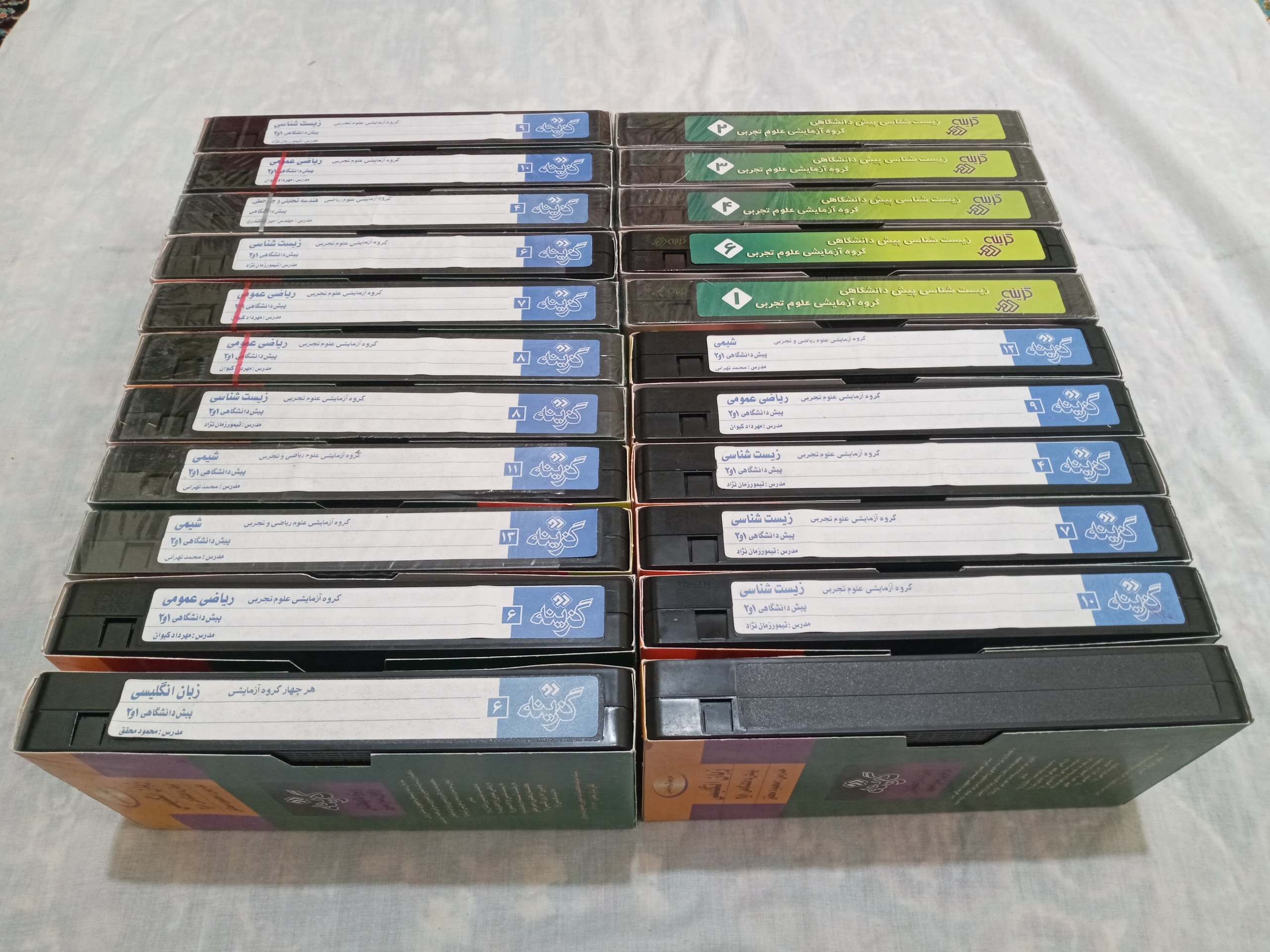 نوار VHSیا نواربزرگ اموزشی پلمپ