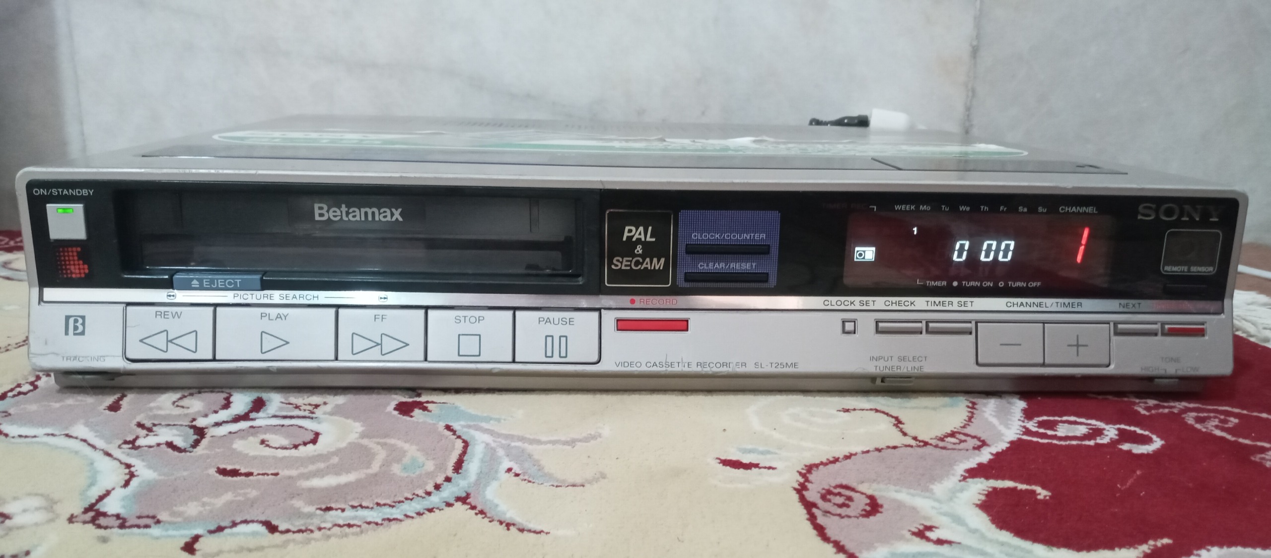 ویدئو بتامکس نوارکوچک T25 سونی