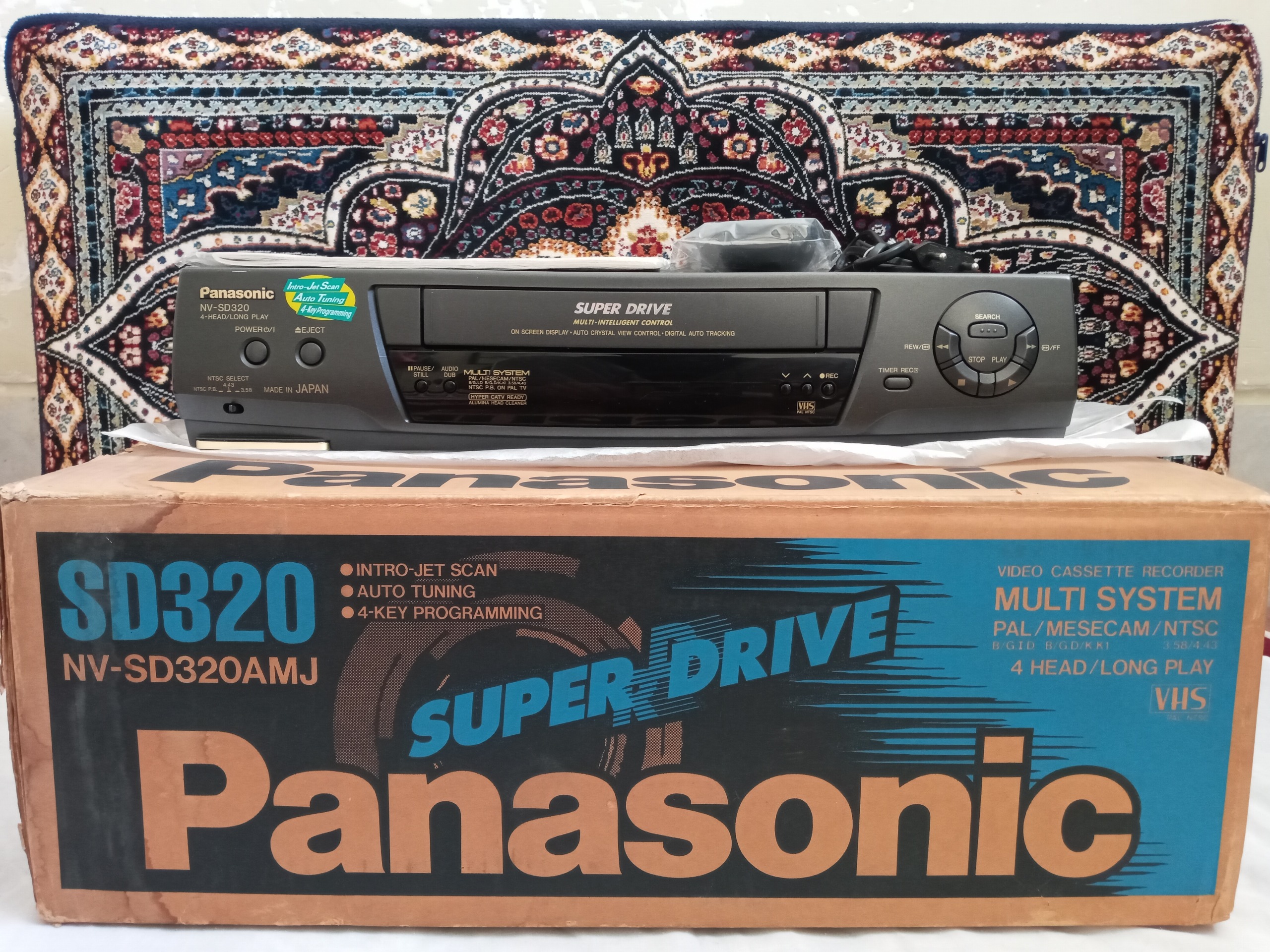 ویدئو VHSیانواربزرگ پاناسونیک باکارتن