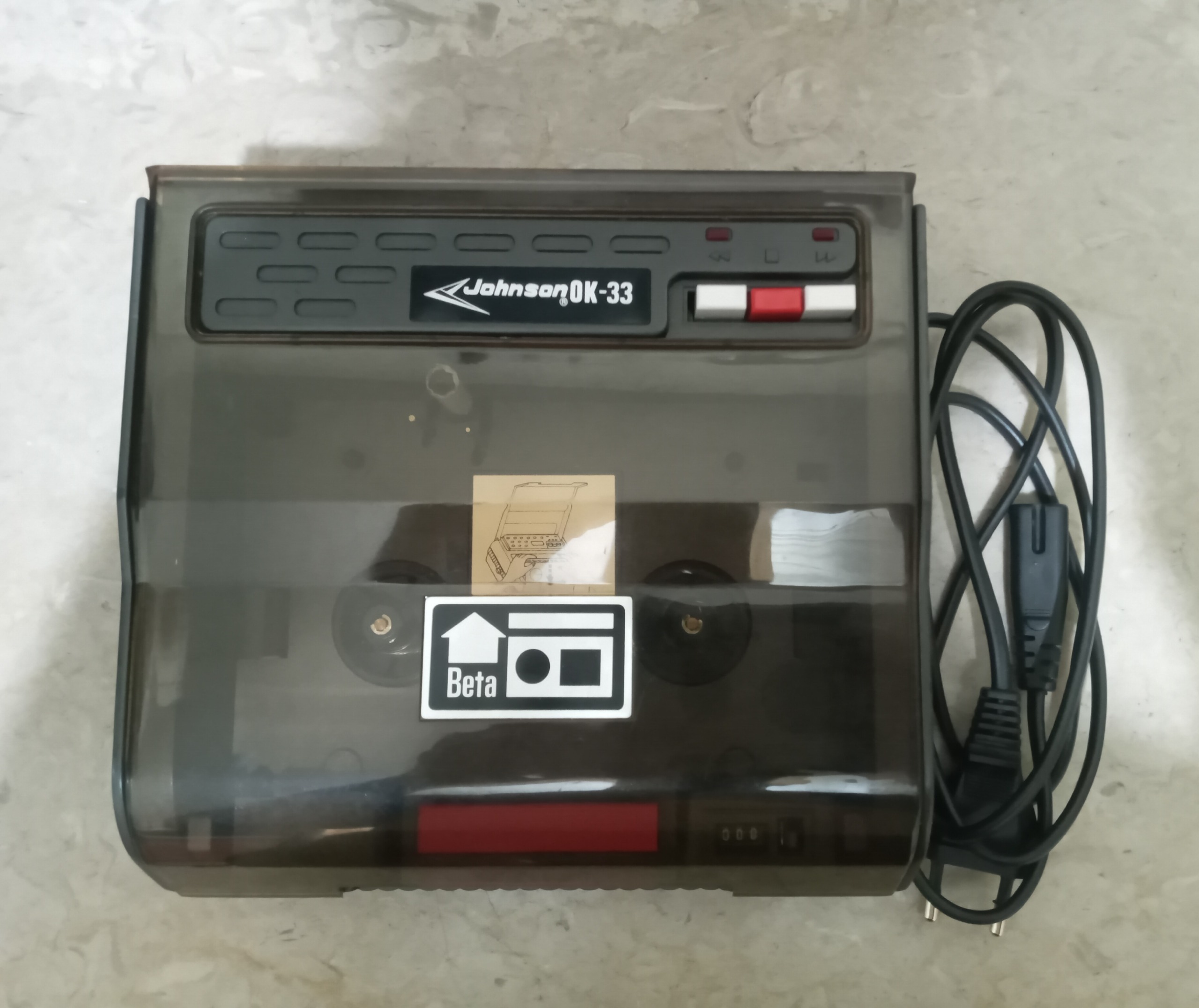 نواربرگردان،ریوایندر بتامکس یا نوارکوچک