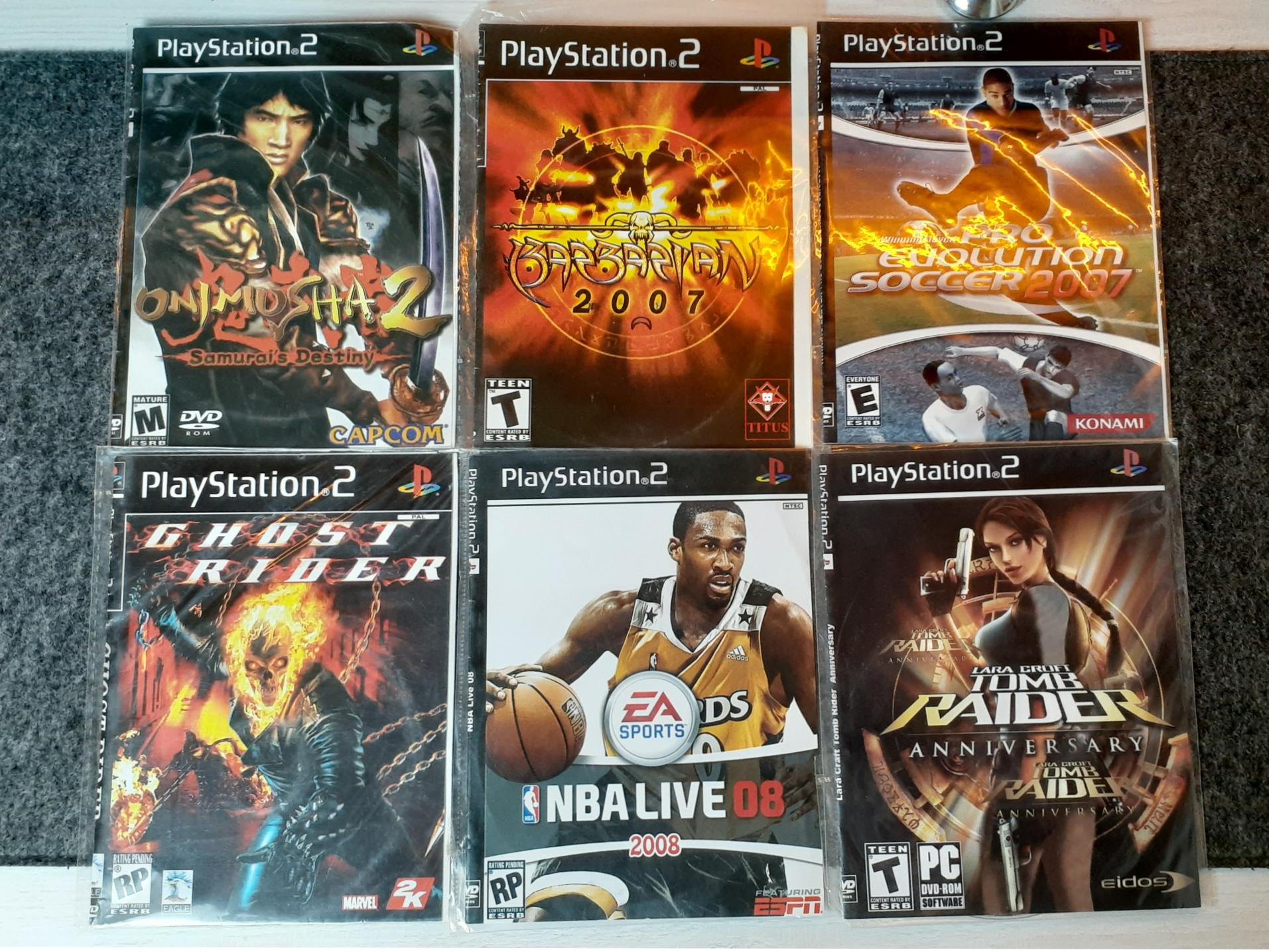 شش تا بازی پلی استیشن ps2 با کیفیت و مرغوب