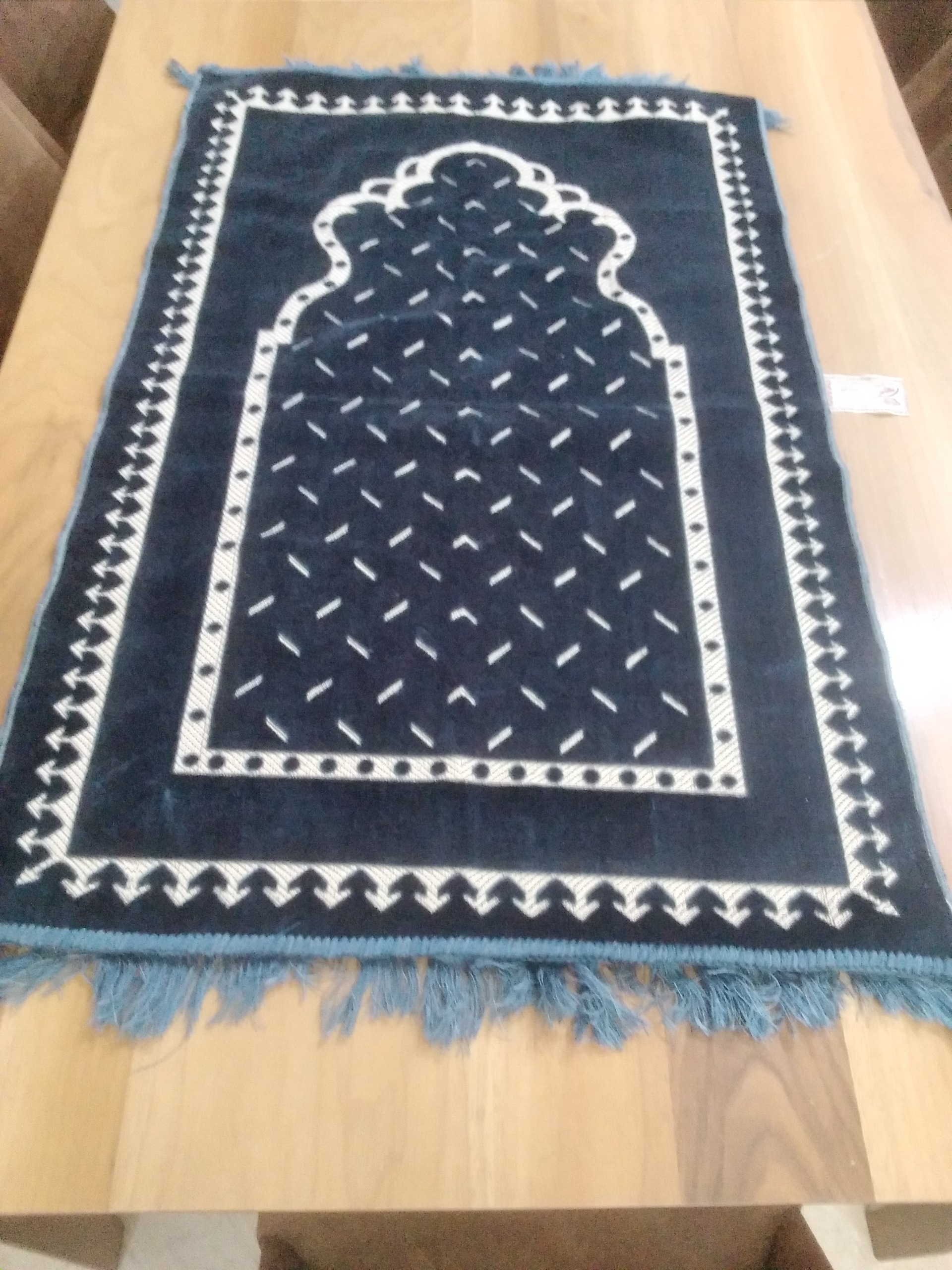 سجاده سورمه ای سوریه مخملی