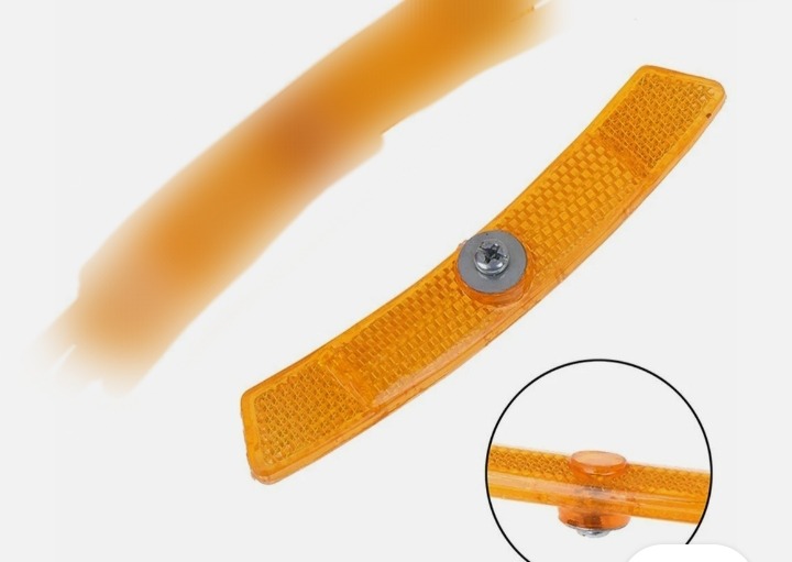 پره بازتابنده نور لبه چرخ ،دوچرخه