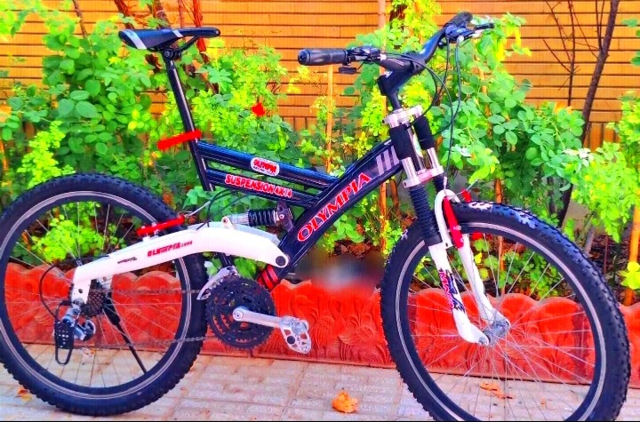 دوچرخه تایوانی 26 لوازم شیمانو اصلی درحدنو