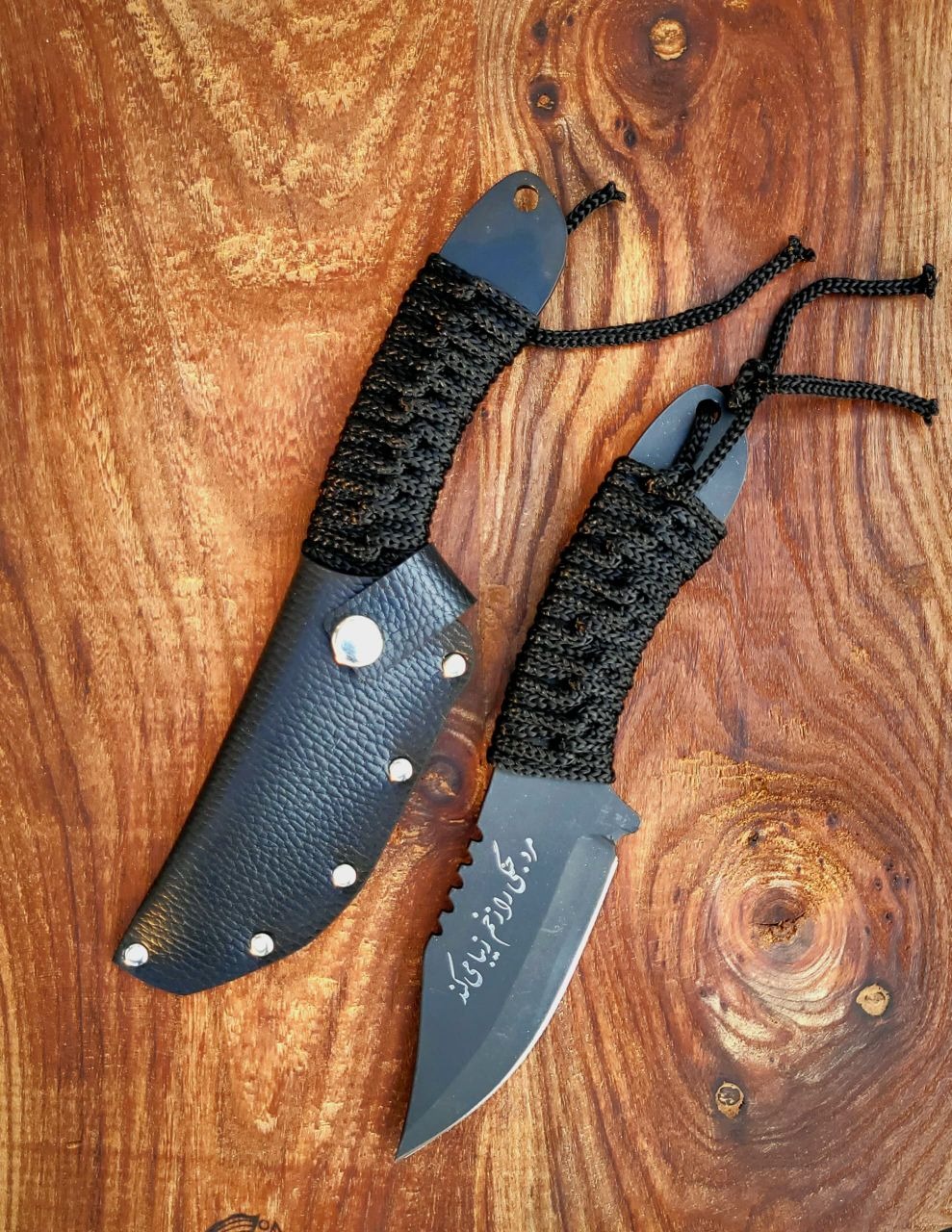 چاقوی تیزی دل نوشه