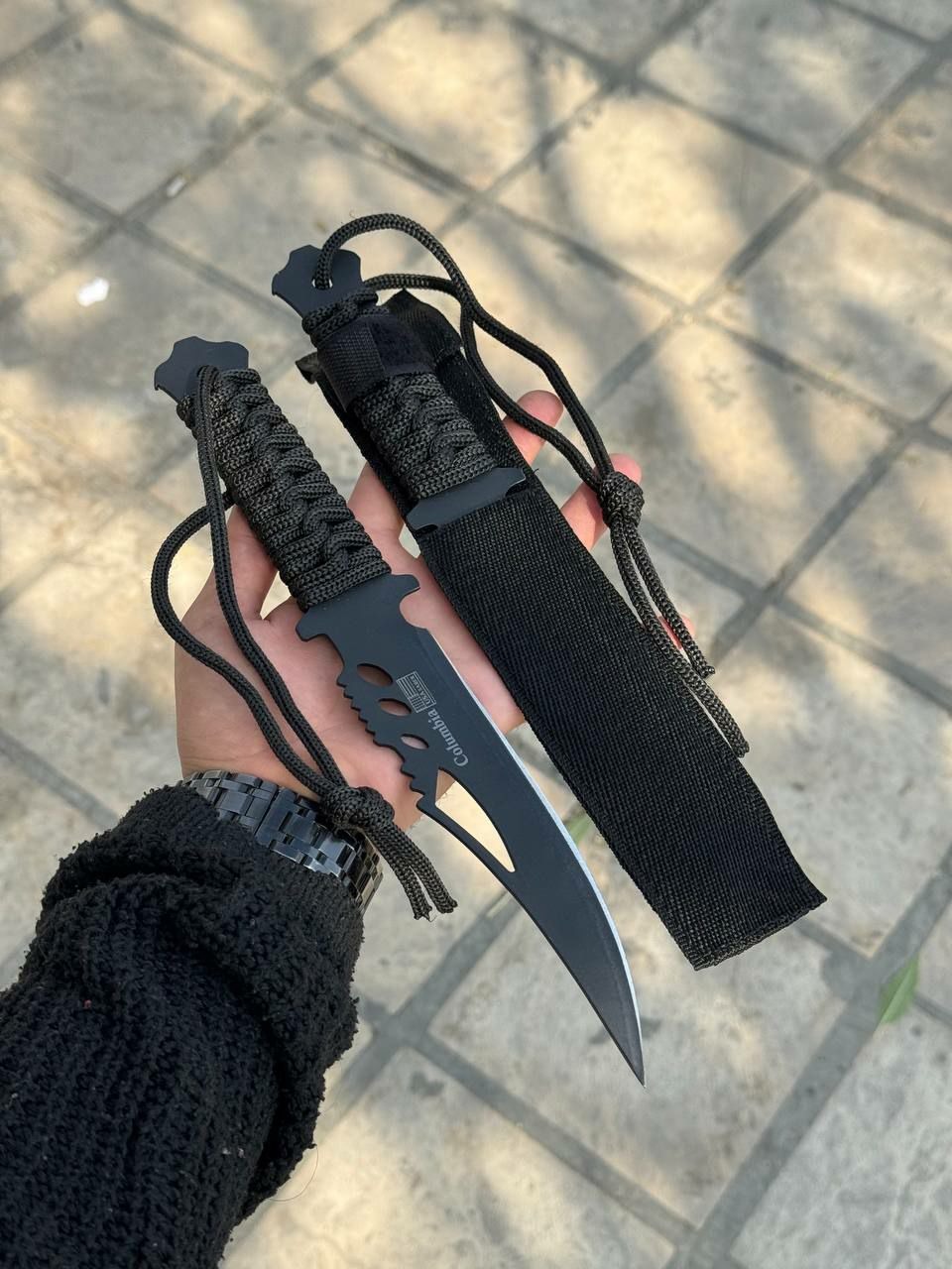 چاقوی پرتابی طبیعت گردی کلمبیا