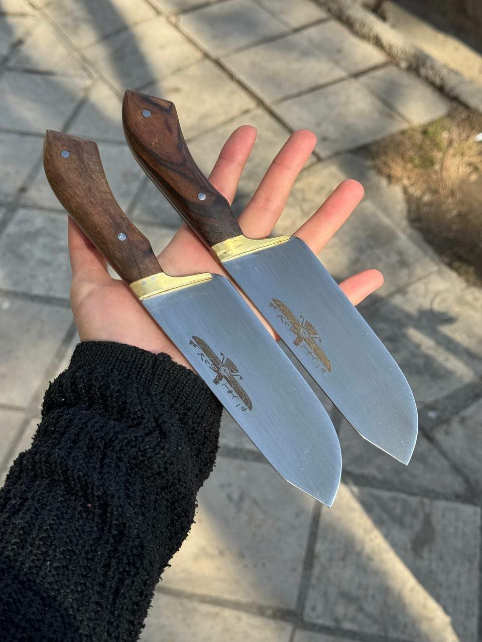 چاقوی قصابی سفارشی بهرام مدل سلاخی