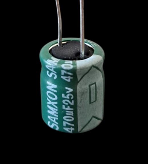 پک20عددی 25_GDB471_M1X_CA  SAMXON 470µf,25V