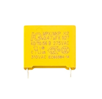 پک20عددی خازن HQ MPX_MKP X2 0,47µf K N27  275VAC