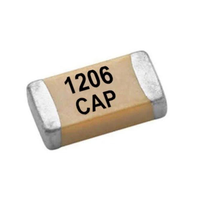 خازن 22 میکروفاراد 10 ولت 10 درصد پکیج 1206