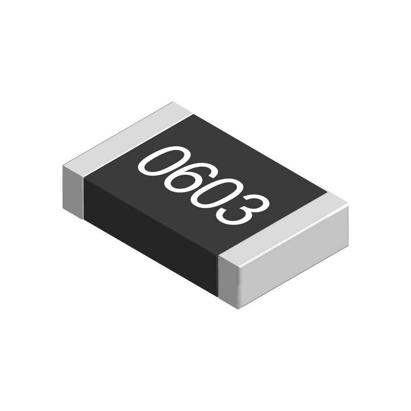 مقاومت 2.2 کیلو اهم 1/10 وات 5 درصد پکیج 0603