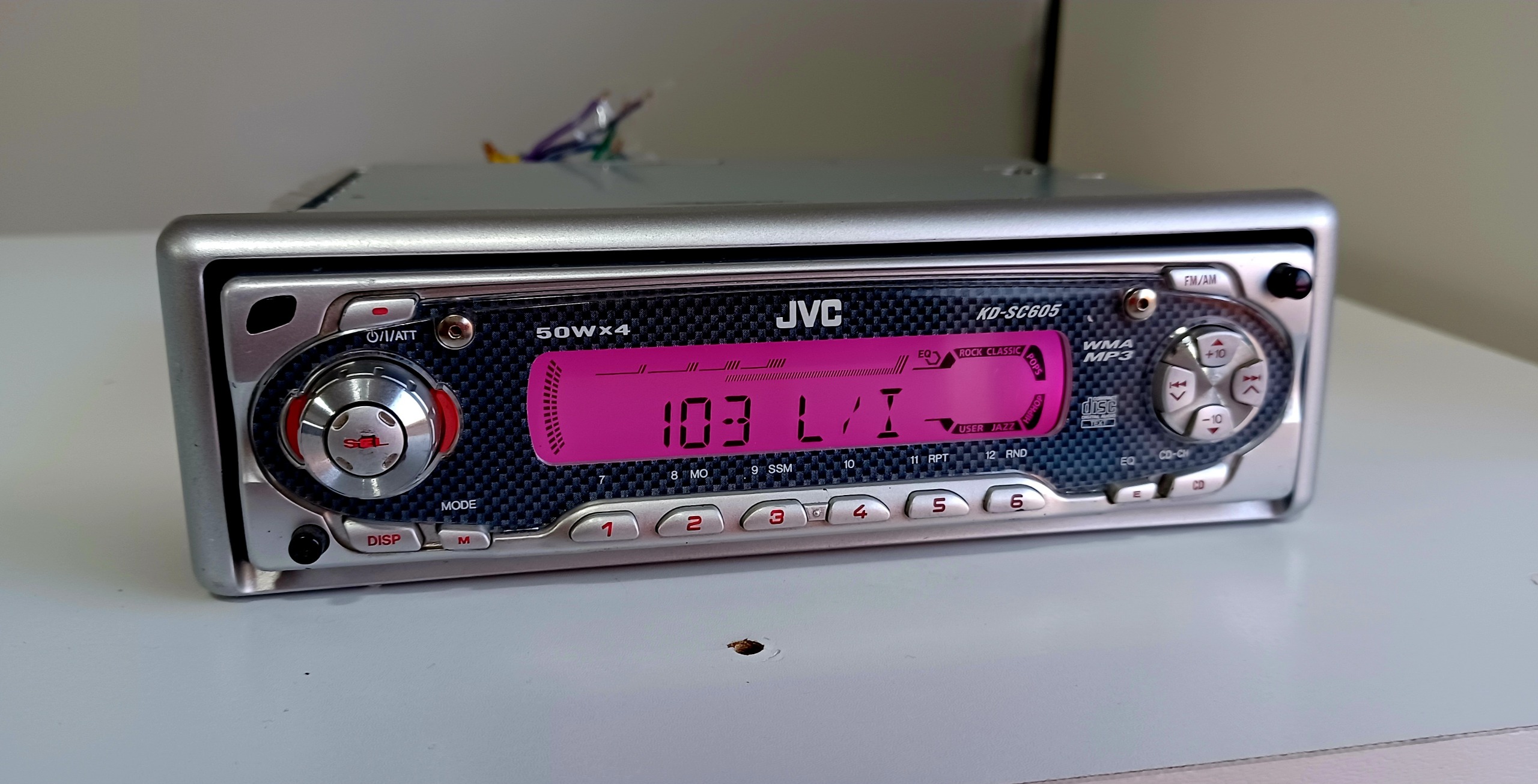 پخش جی وی سی مدل Jvc kd-sc605