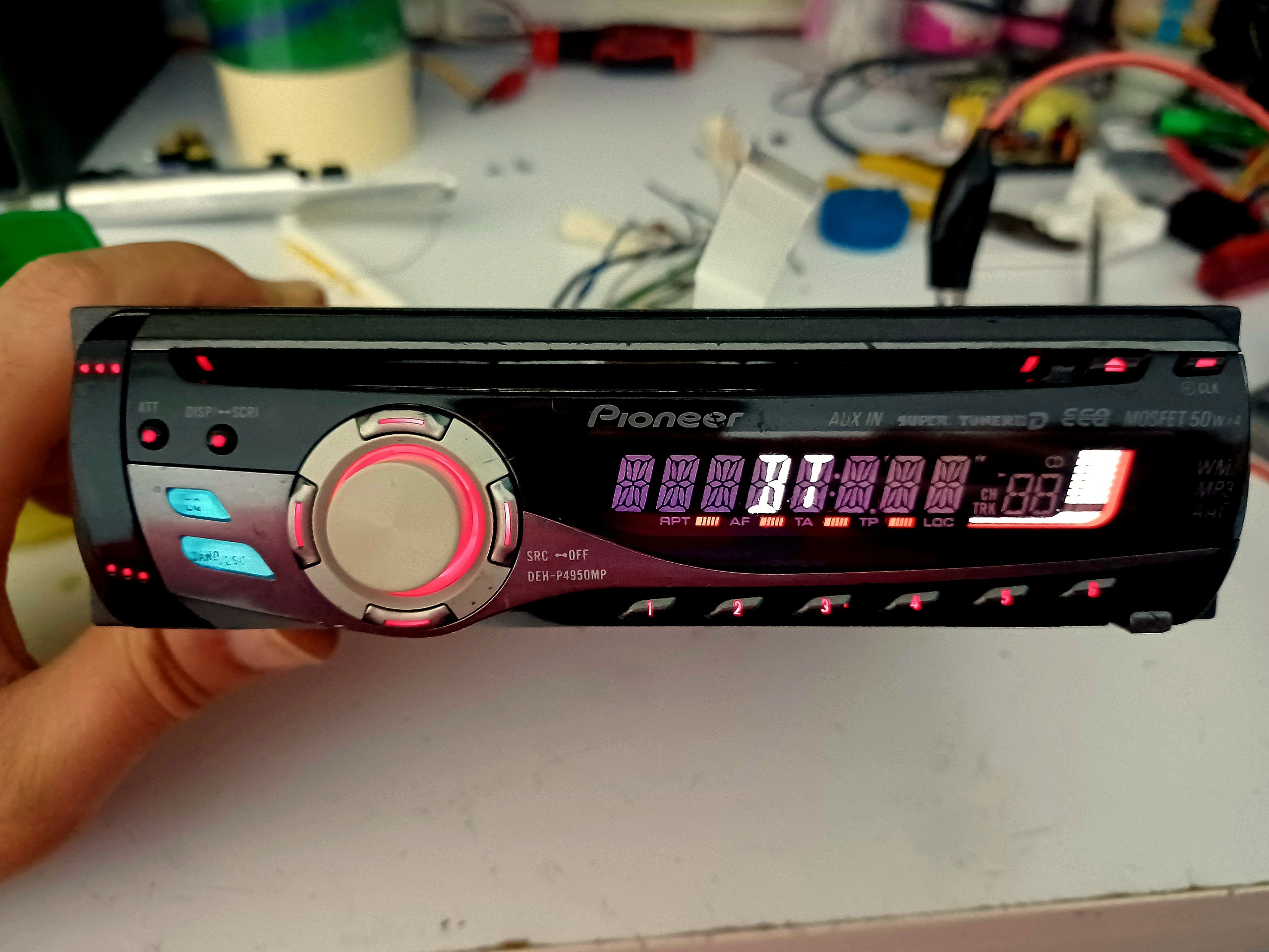 پخش پایونیر مدل 4950 mp bt