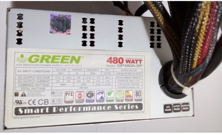 پاور green 480 w