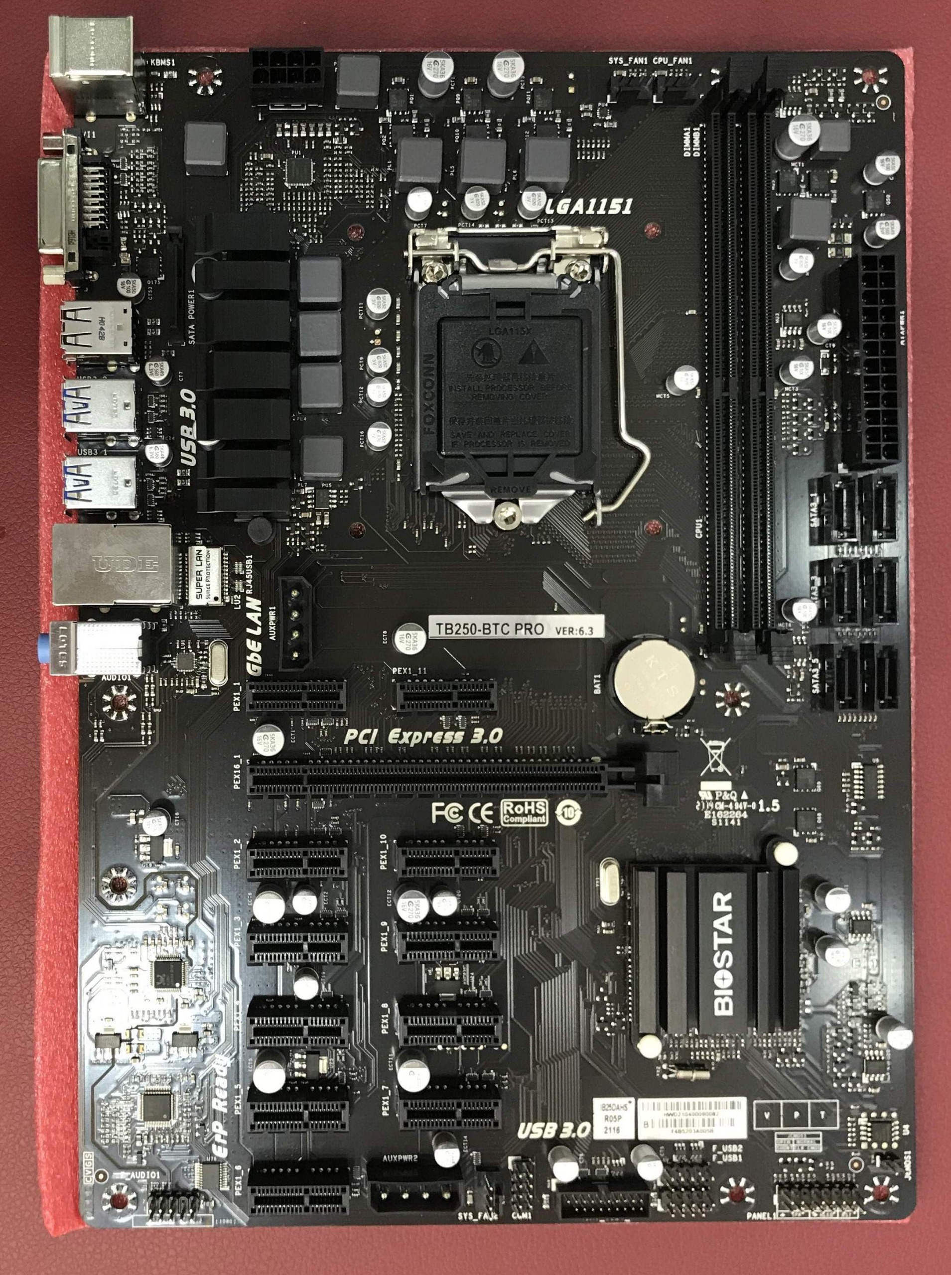 مادربرد tb250 نسل 6.7 ddr4