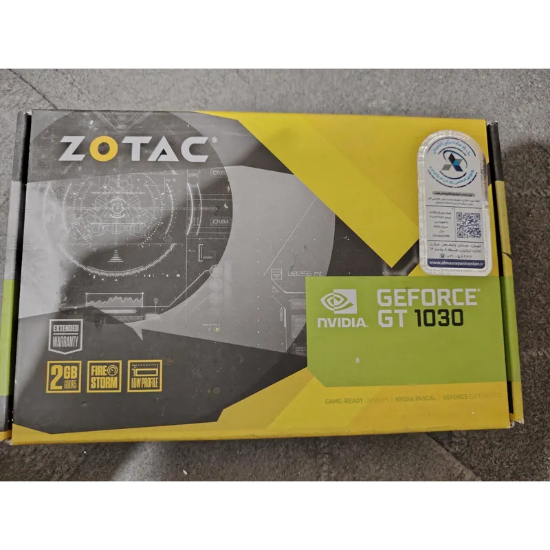 کارت گرافیک 1030 zotac