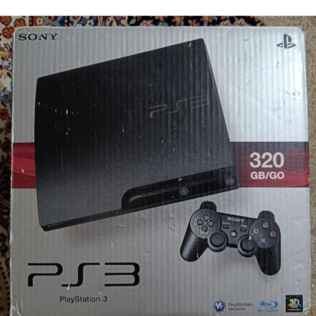 PS3 پلی 3 اسلیم سونی 500k بازی ((دست دوم هست))