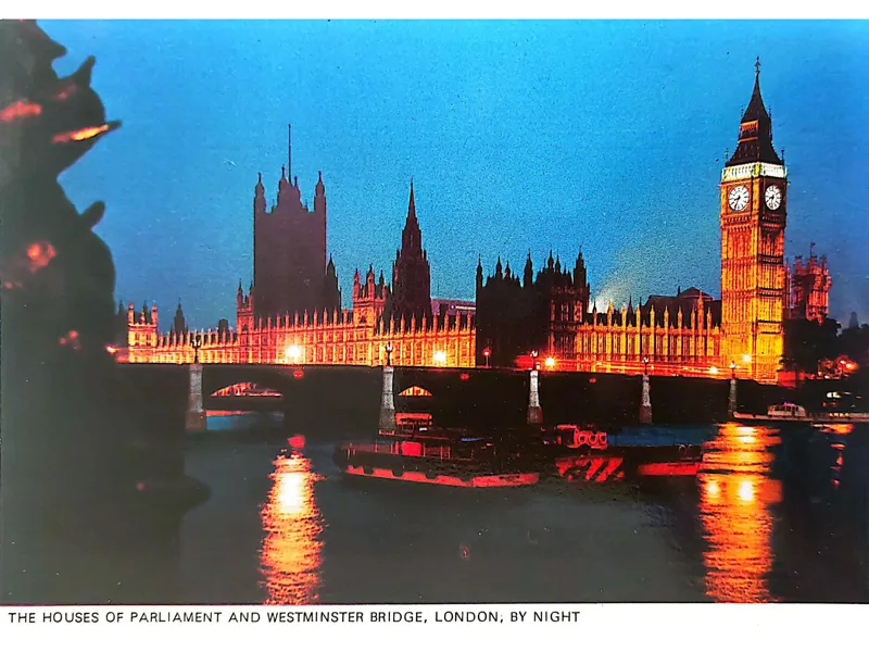 کاخ وستمینستر مجلس عوام و اعیان بریتانیا