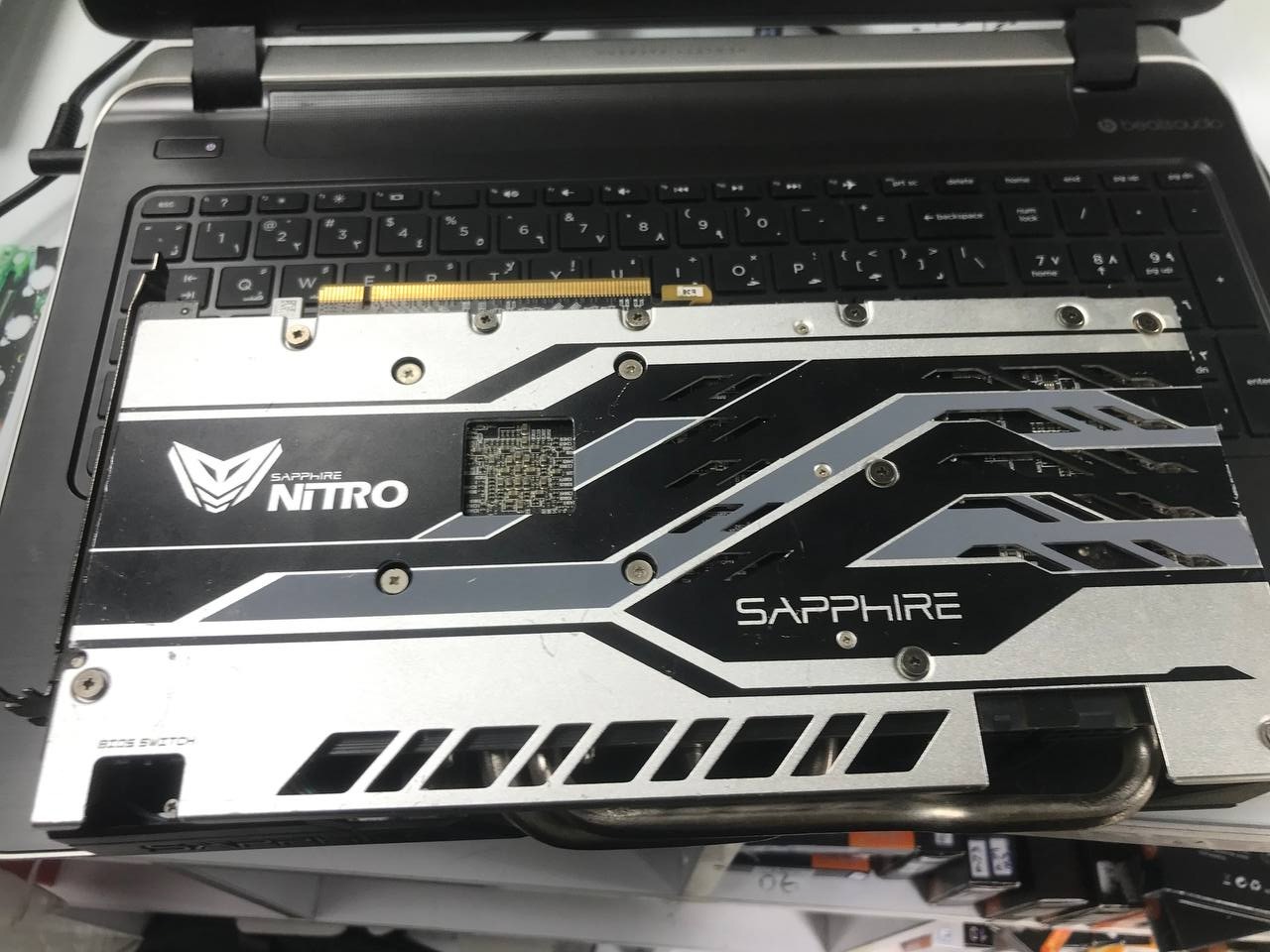 کارت گرافیک RX 580 8 gb سافایر نیترو پلاس