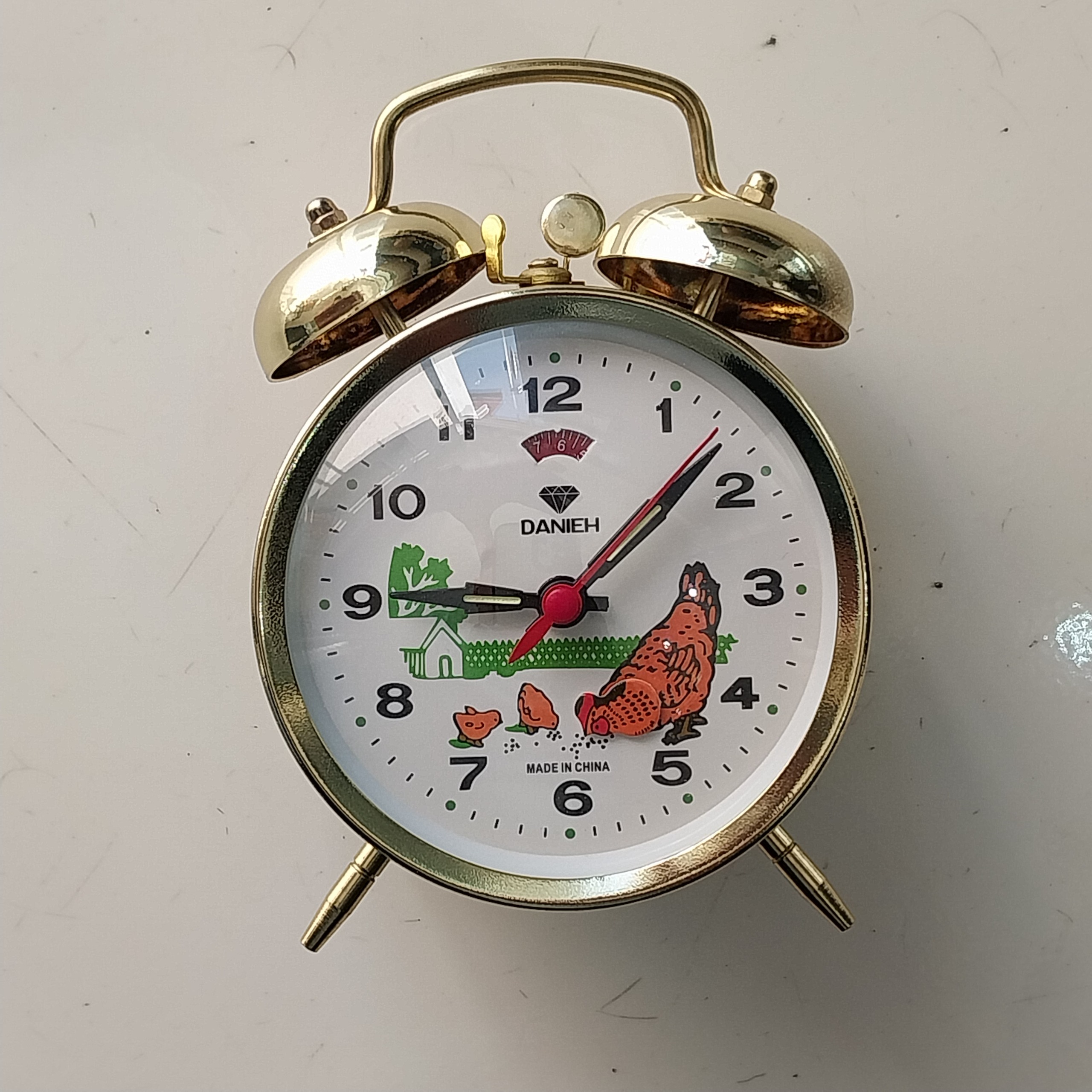 ساعت رومیزی کوکی مرغی شماطه دار