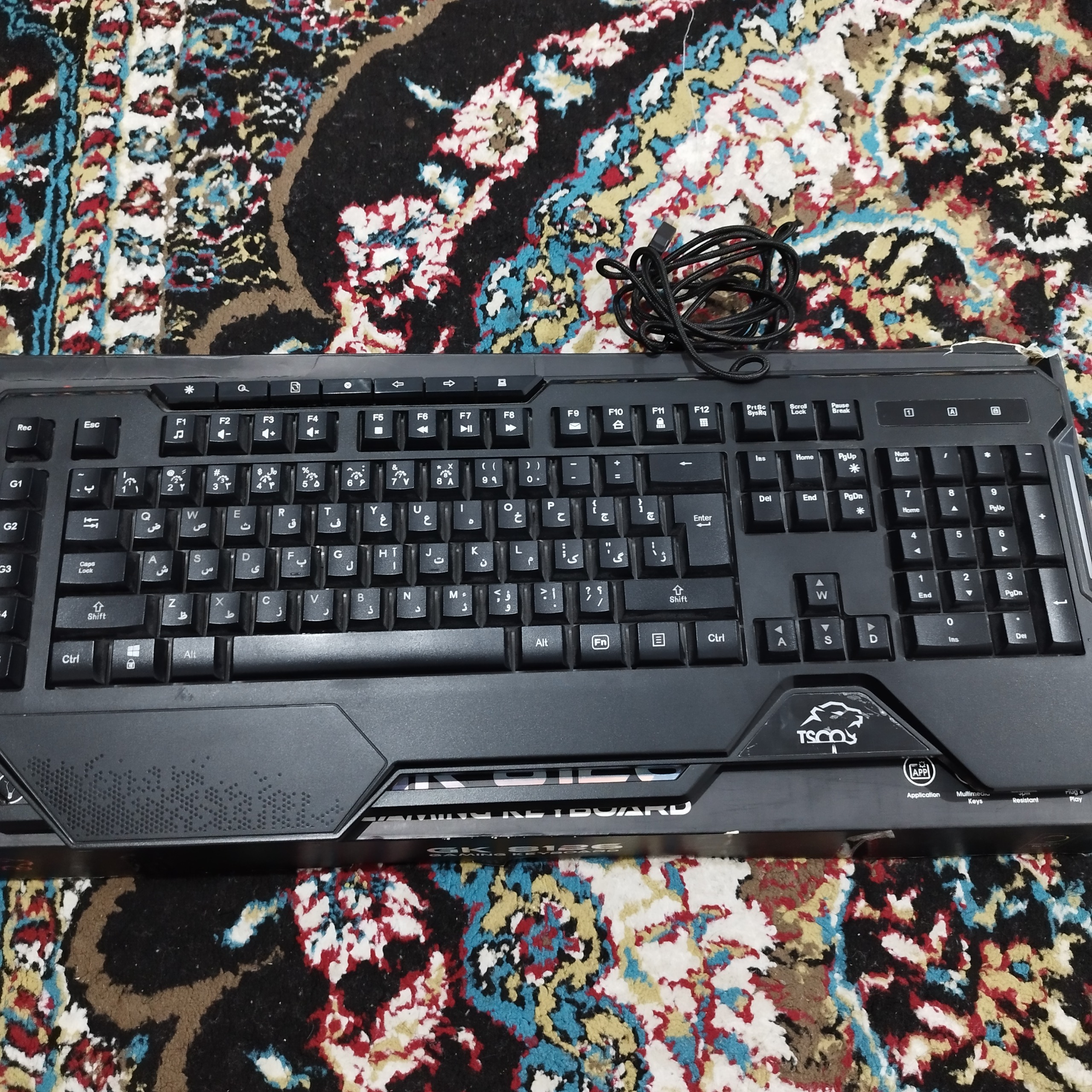 کیبورد تسکو گیمینگ مدل GK_8126