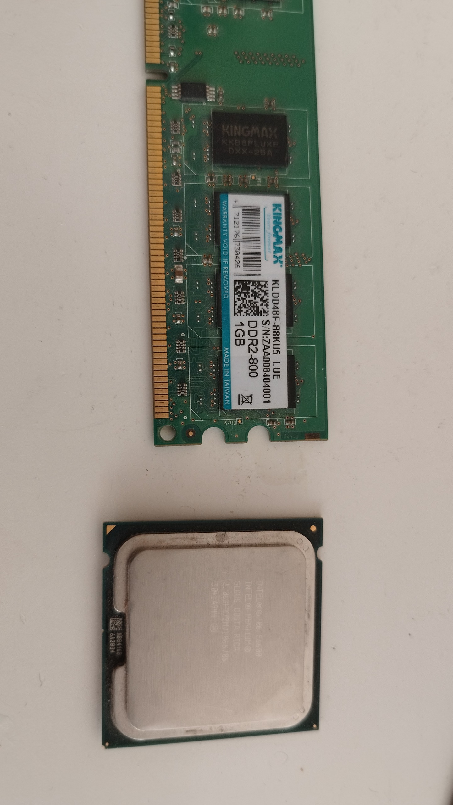 سی پی یو اینتل e6600