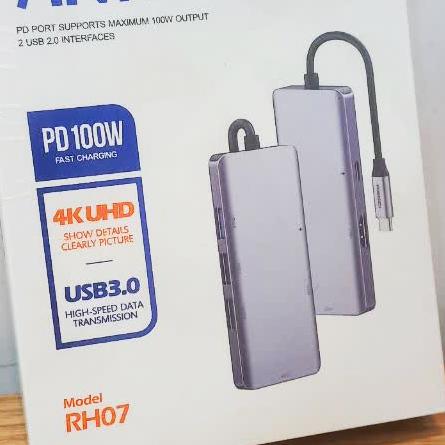 هاب 7 پورت Type C مدل Recci RH07