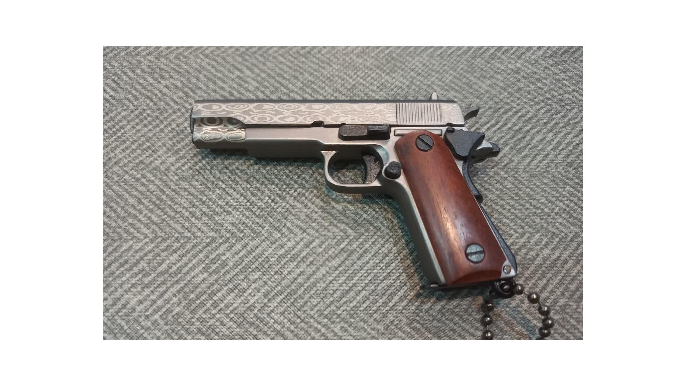 جا کلیدی کلت مدل دسته چوبی Limited Edition M1911