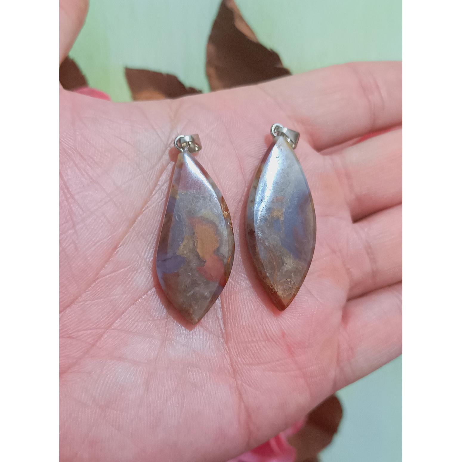 پلاک سنگی پاییزه (دو عدد)