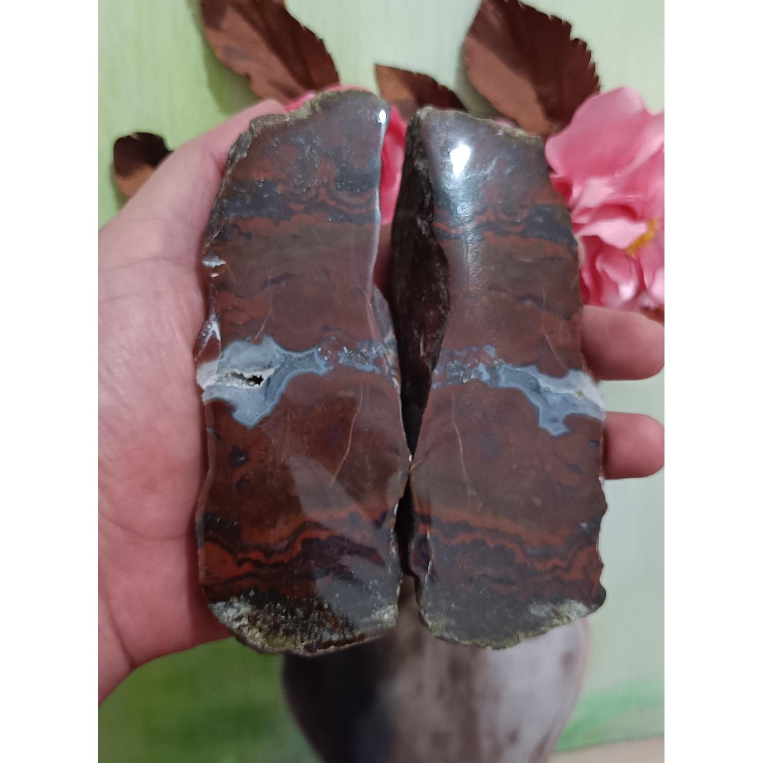 سنگ کلکسیونی جاسپر ژعود دار