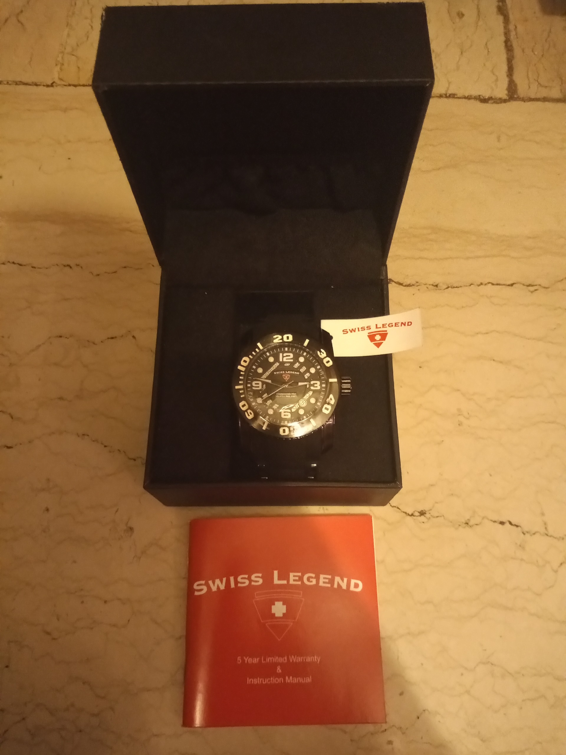ساعت مردانه مچی SWISS LEGEND کوارتز سوئیس
