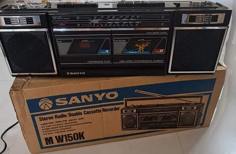 ضبط استریو سانیو Sanyo ژاپنی