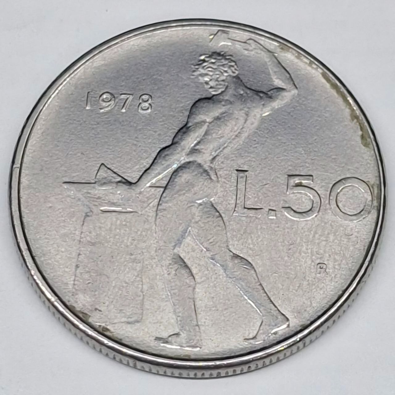 سکه 50لیر ایتالیا