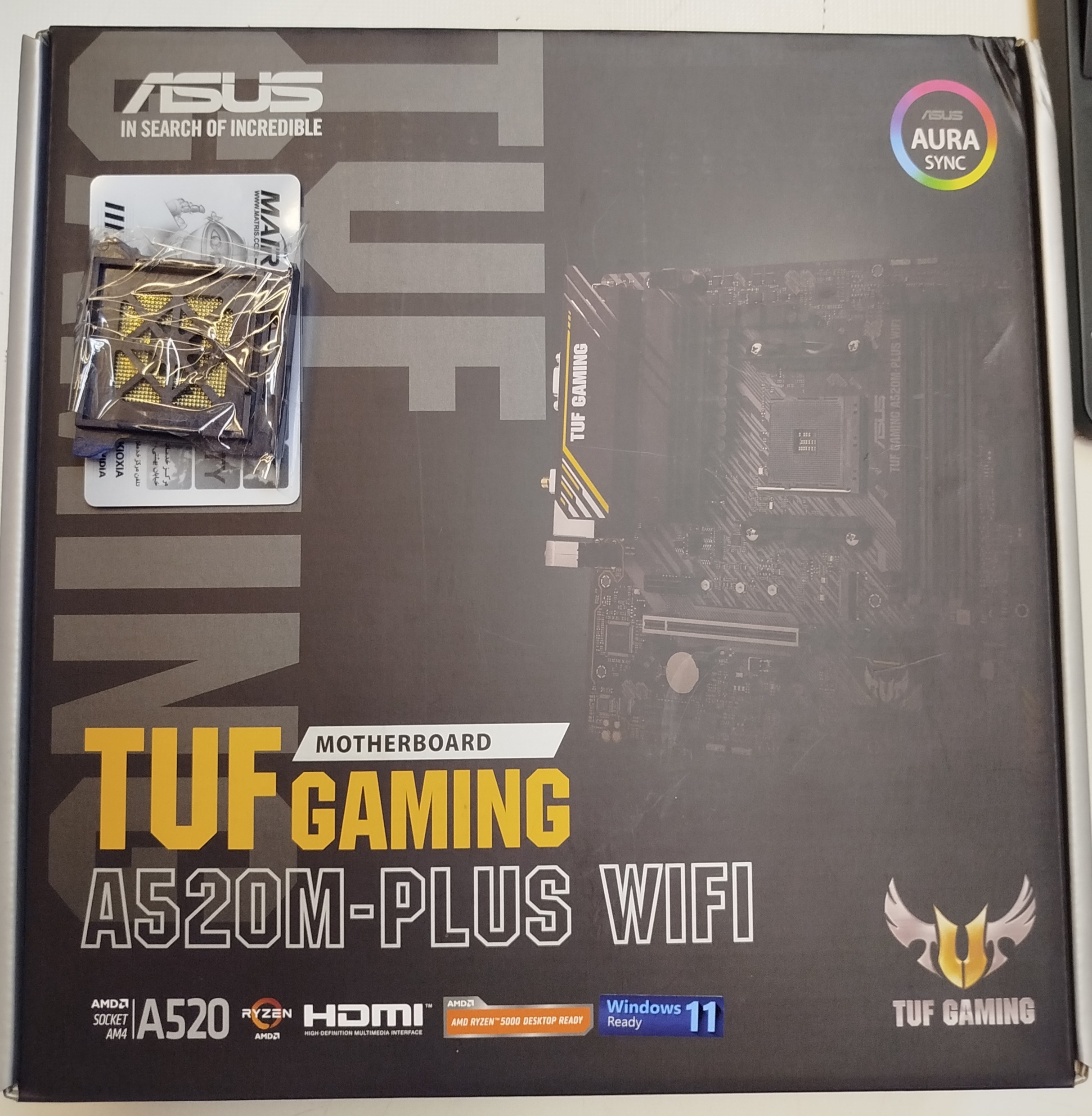 MB AUSU TUF A520  CPU RYZEN 5  4650G