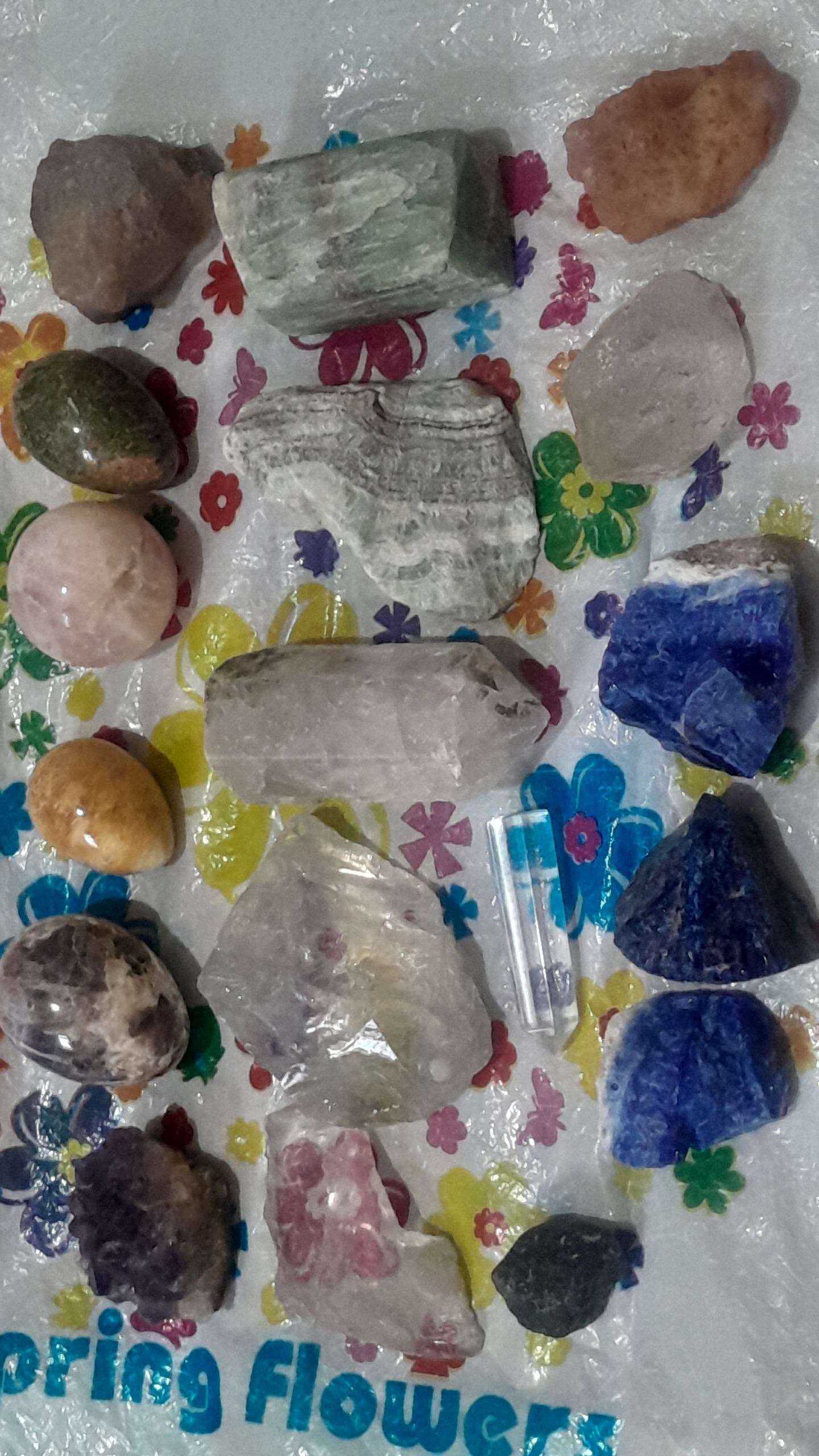 سنگ راف رنگی