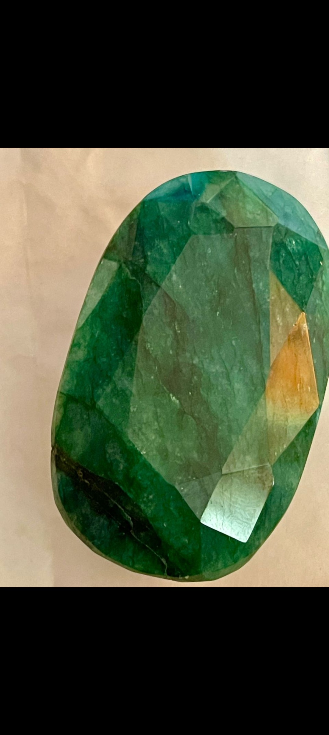 نگین زمرد 461قیراطی