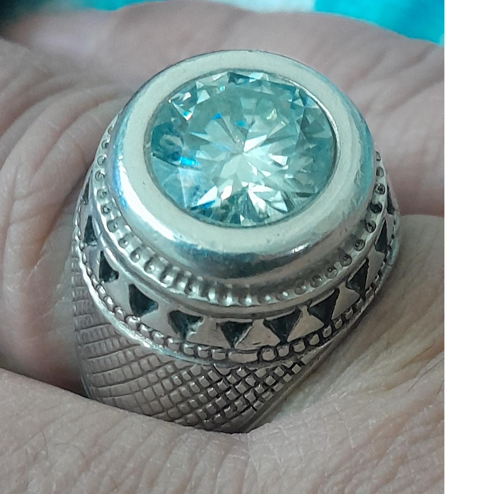 انگشتر نقره دست ساز