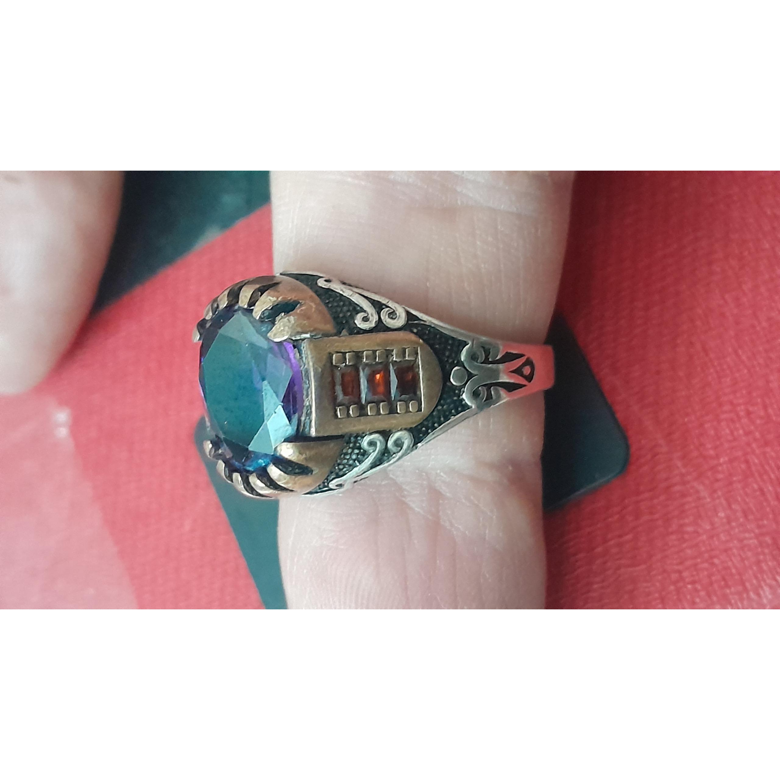 انگشتر نقره ترک