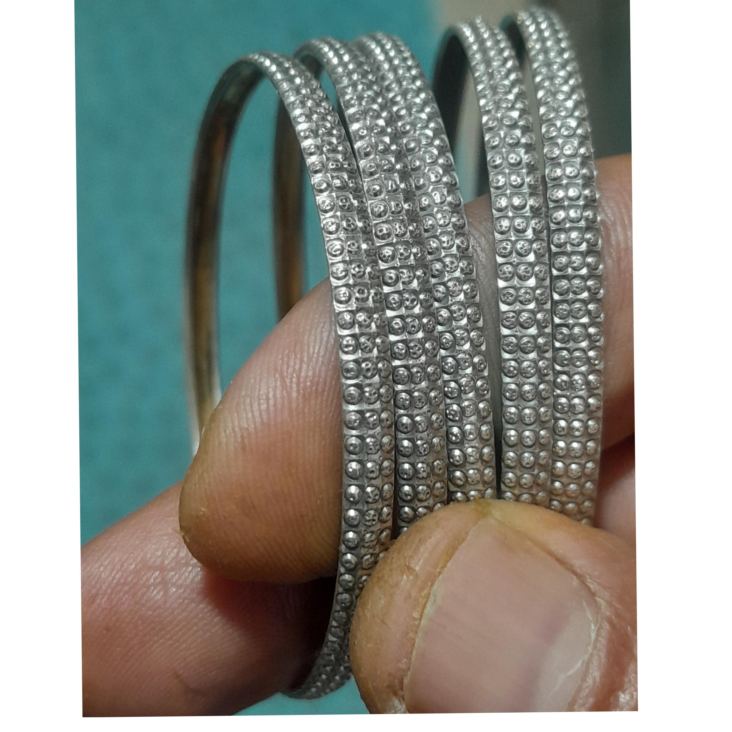 النگو نقره 925 عیار شماره1پنج عدد