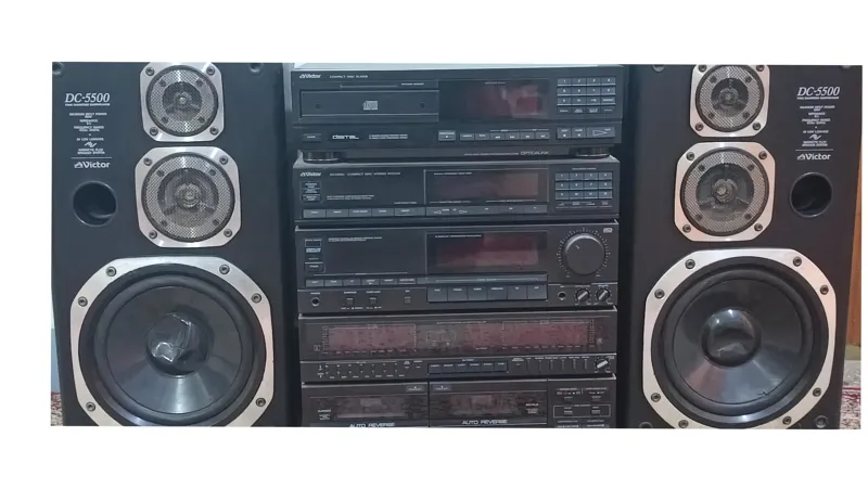 ضبط jvc اصل