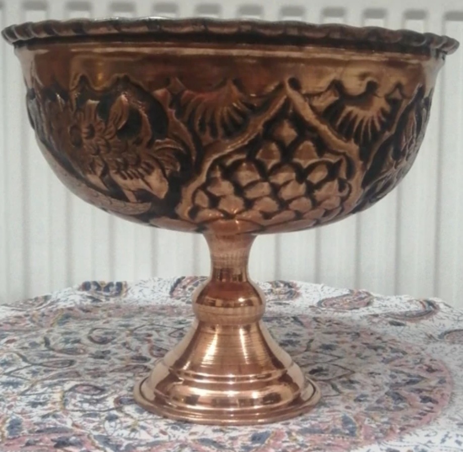 سرویس 5 پارچه پذیرایی مسی اقتصادی