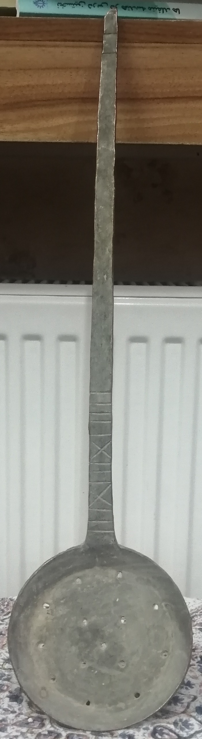 کفگیرر مسی قدیمی