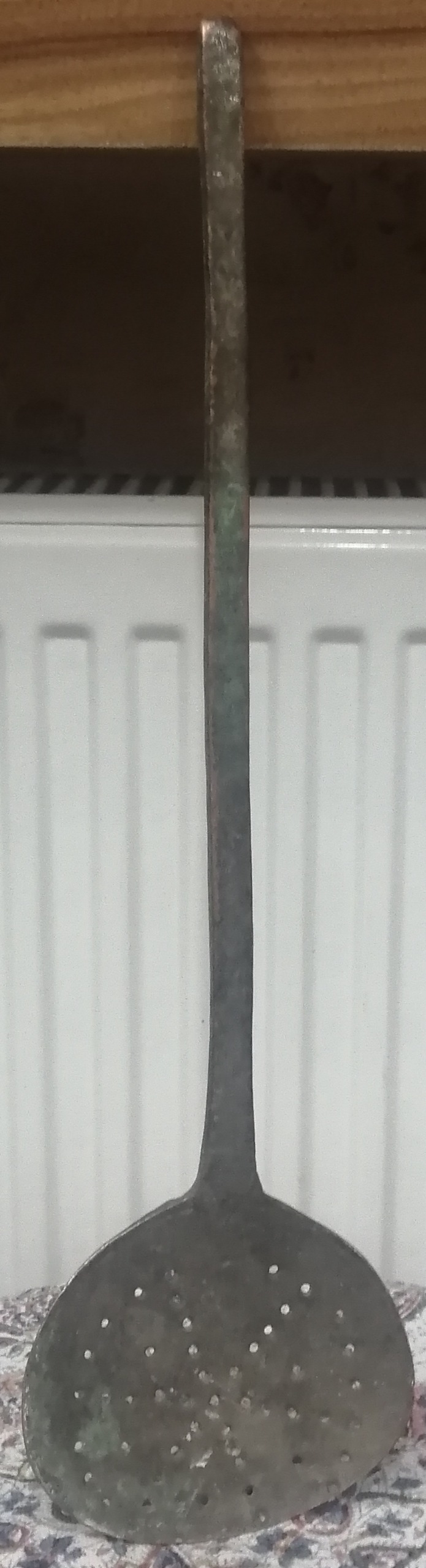 کفگیر مسی قدیمی