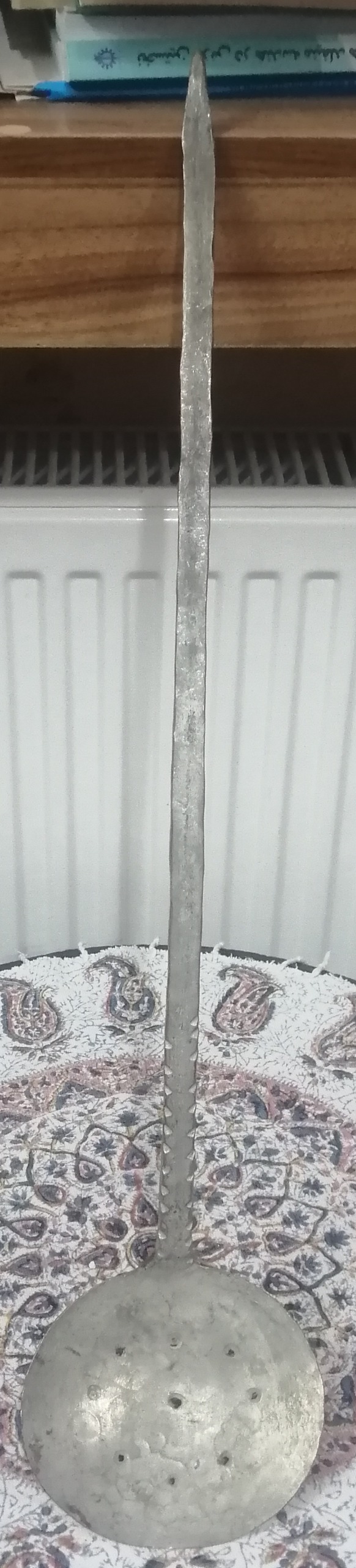 کفگیر مسی قدیمی