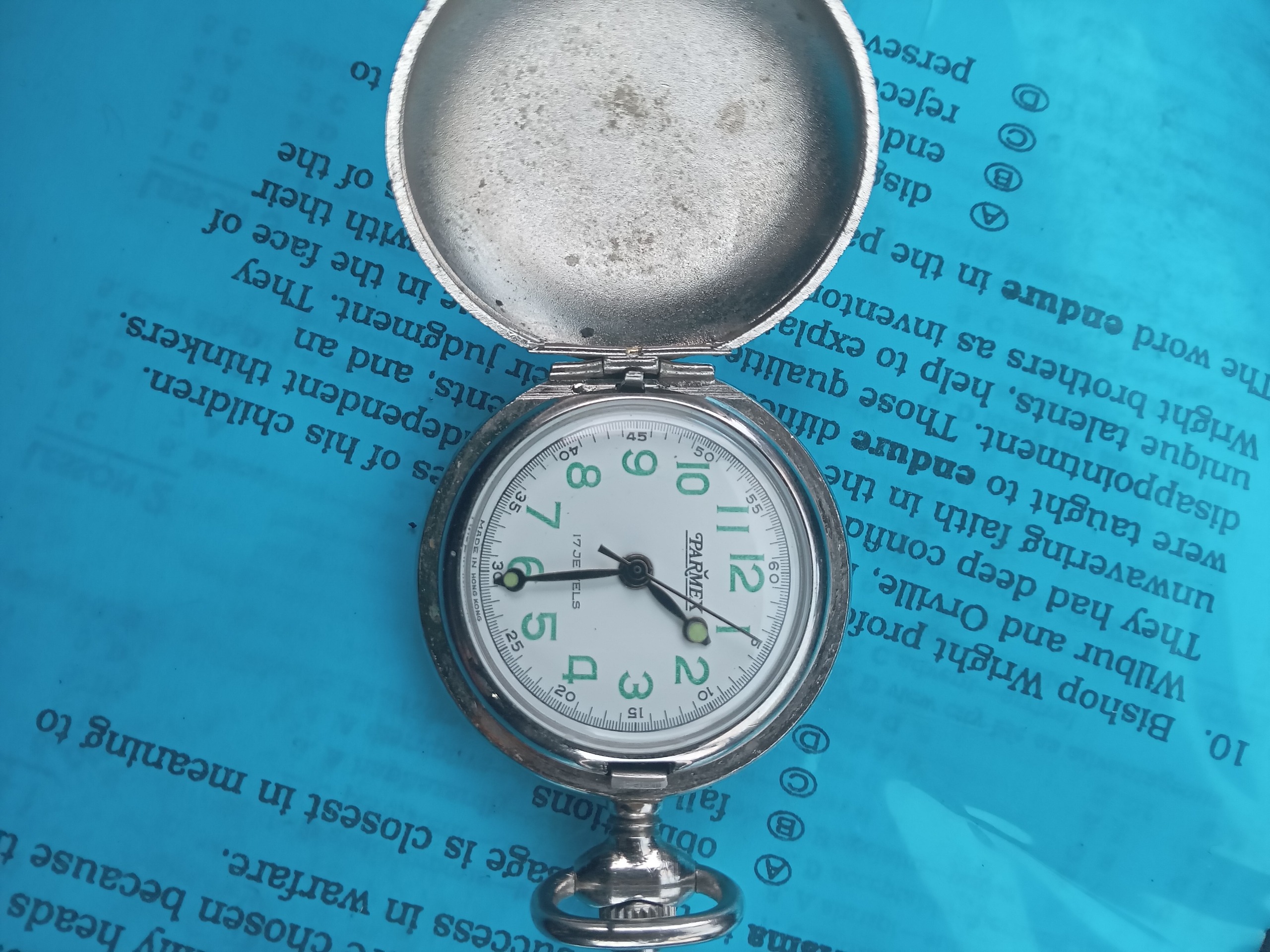 ساعت کوکی کلکسیونی حرفه ای نادر 17،جواهر