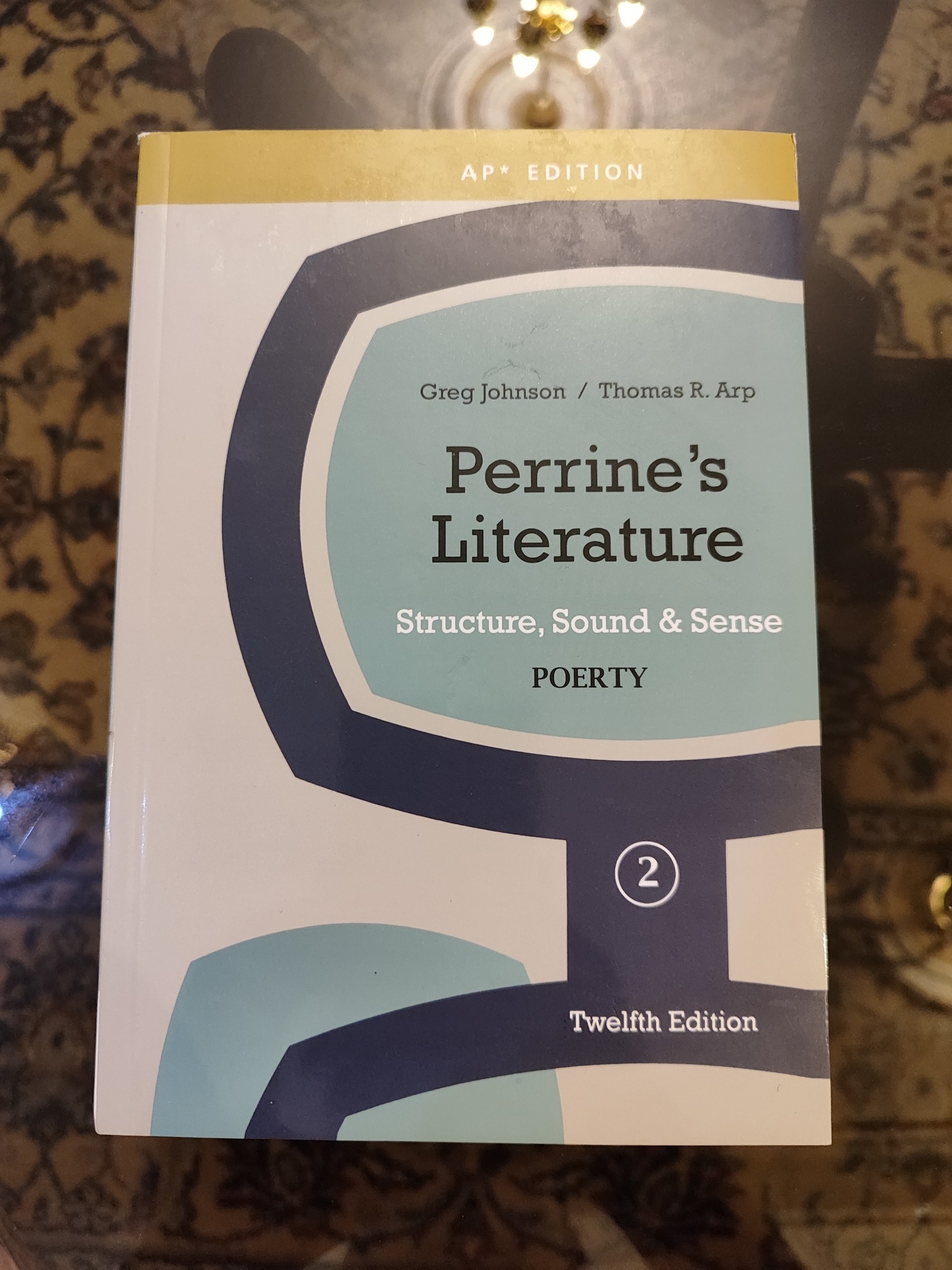 کتاب Perrines Poetry 12th