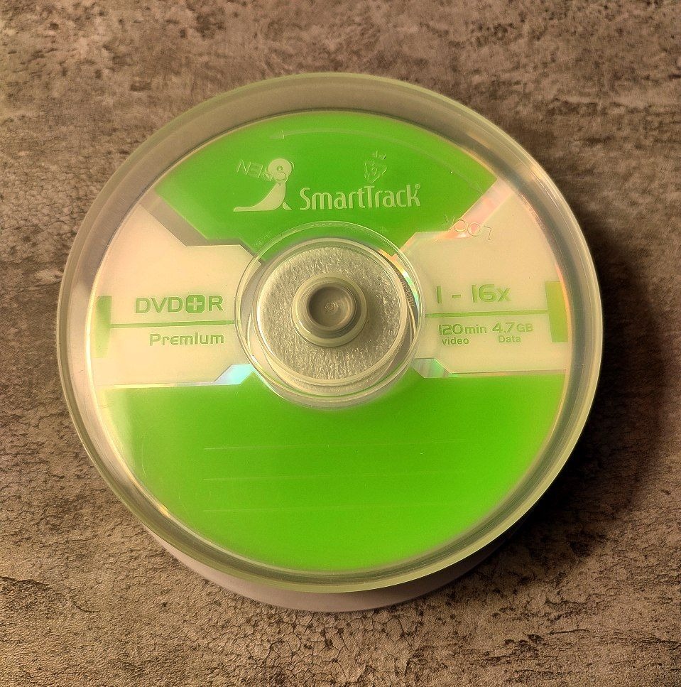 دی وی دی خام SmartTrack DVD تایوان