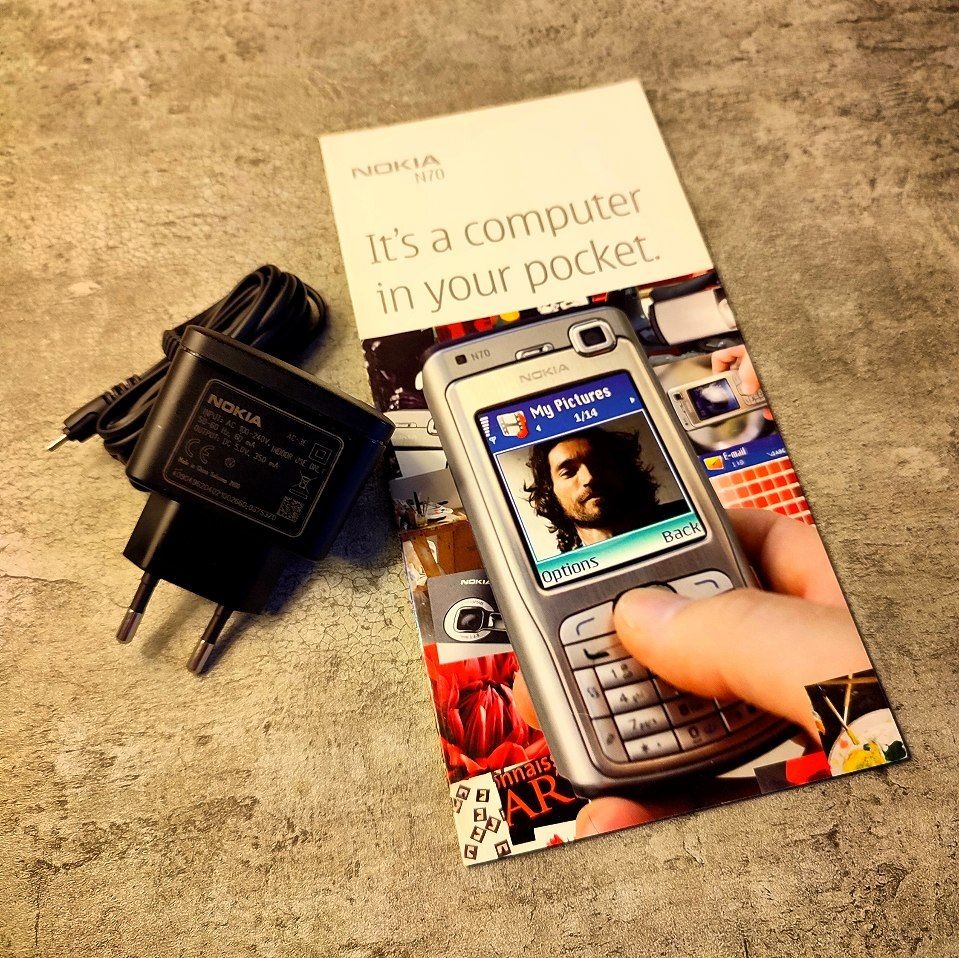 شارژر اصلی نوکیا Nokia N70 (سرکارتنی)