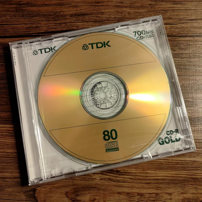 سی دی خام گلد TDK Gold