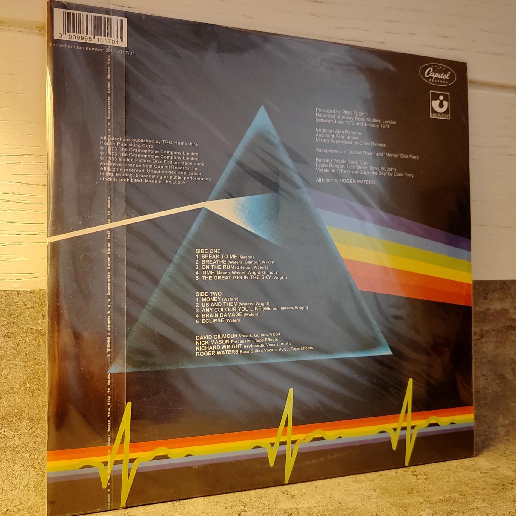 صفحه گرام 33 دور از Pink Floyd